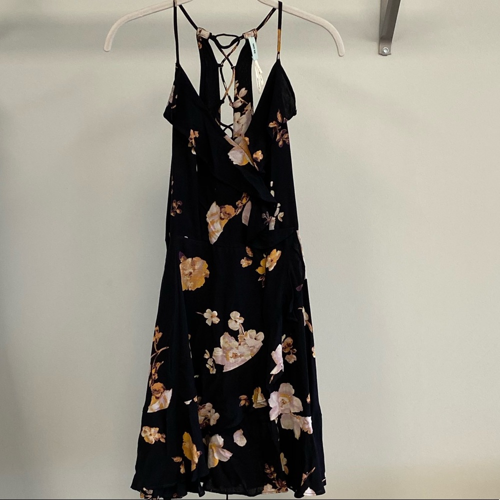 Black Floral Dress